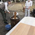 エダ住宅のおもちつき