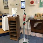 非接触　検温スタンド