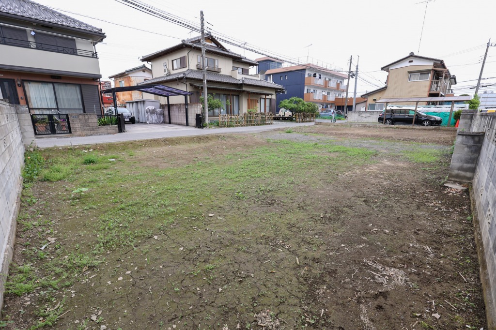 4399_小山市大行寺_土地_外観（南西から北東へ）