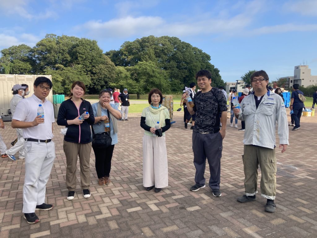 花火の清掃活動１