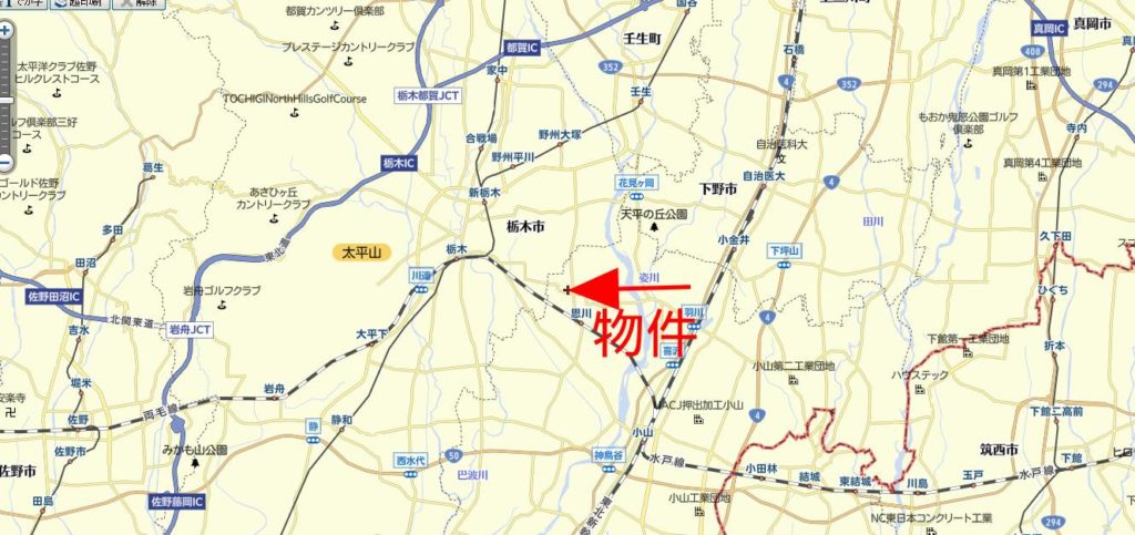 4204　小山市小薬　土地