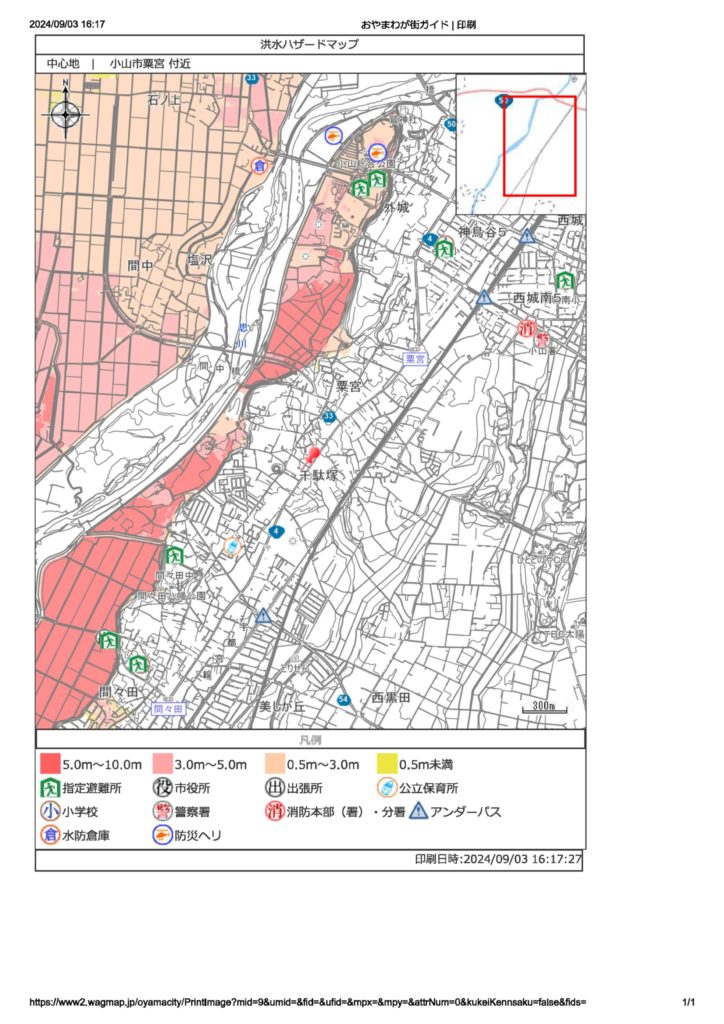 4221　小山市大字粟宮　店舗