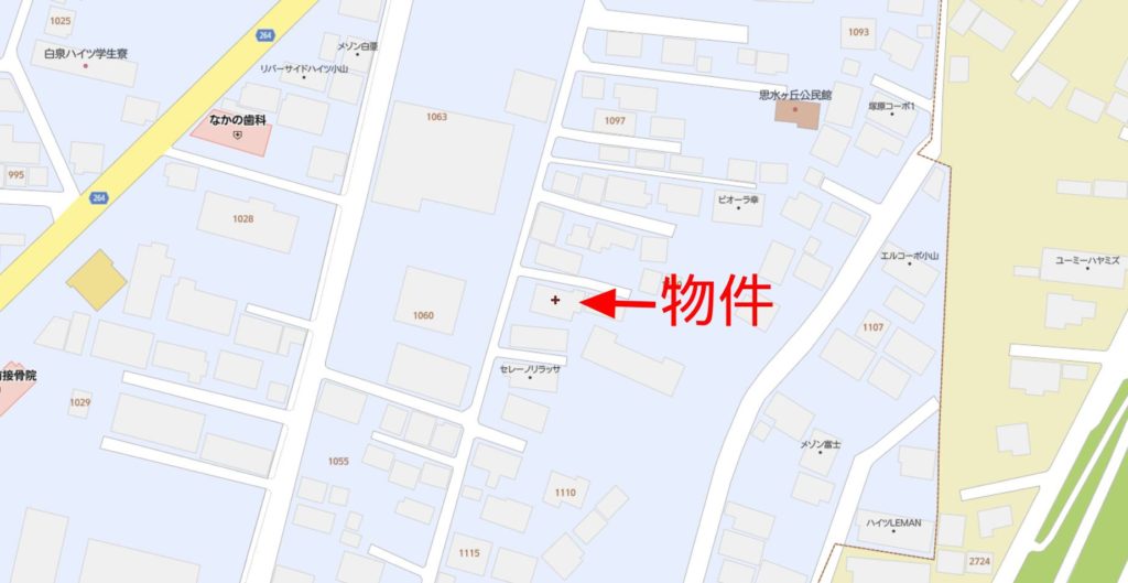 4794　小山市大字大行寺　土地